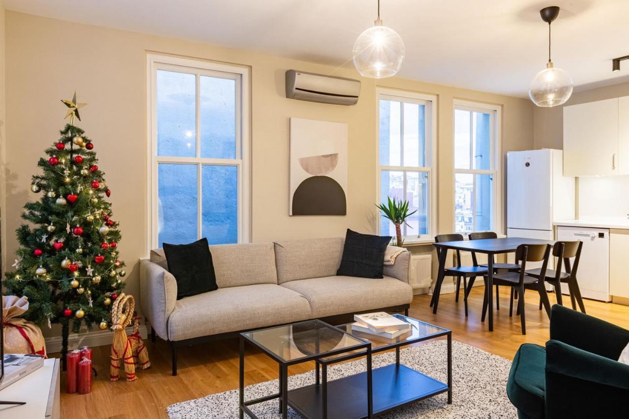 Mesmerizing Flat With Bosphorus View In Beyoglu Apartamento Istambul Exterior foto